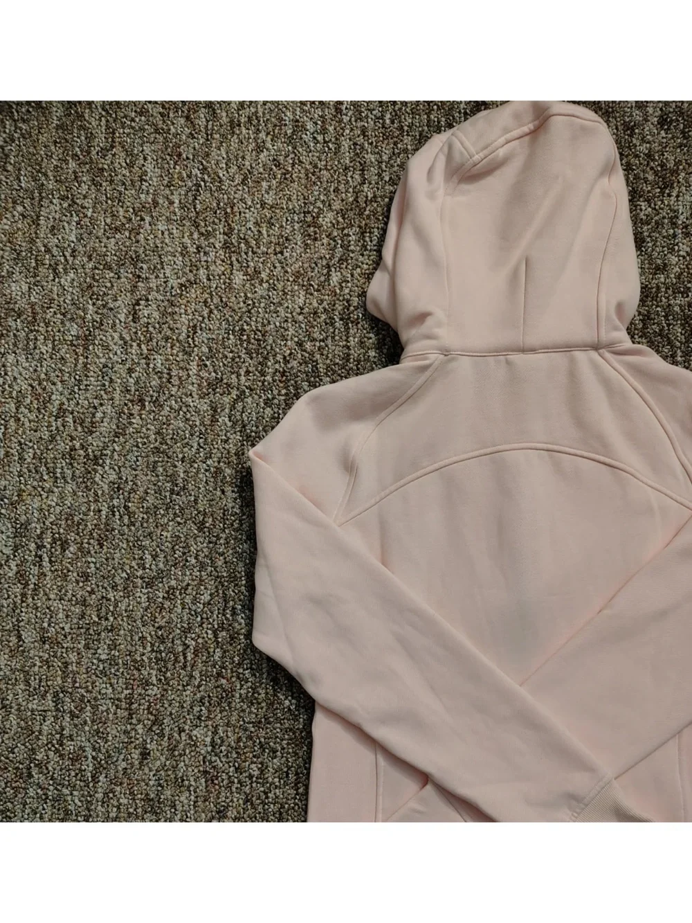 Lululemon Scuba Full-Zip Hoodie Strawberry Milkshake Size 10 New